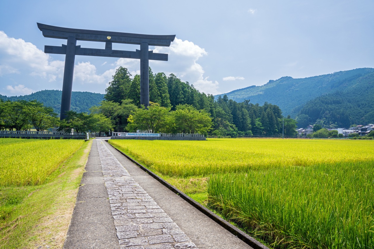 大斎原 大鳥居